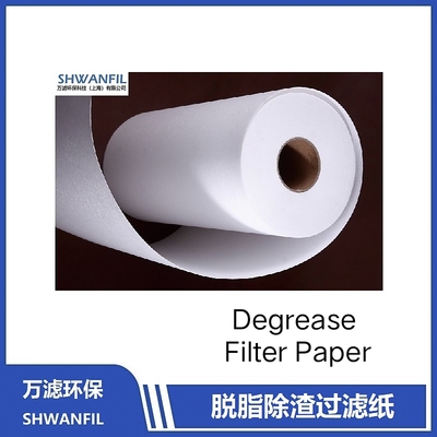 Degrease filter paper